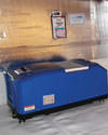 A crawl space sump pump, liner, and dehumidifier installed in La Salle