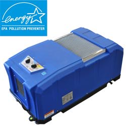 An energy efficient Energy Star rated crawl space dehumidifier installed in IL and IA