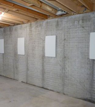 Wall anchor covers covering a foundation wall repair system in Rock Island, Marion, Pekin, Bettendorf, Galesburg, Freeport, East Peoria