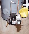 A Dixon, Illinois and Iowa home with a flooding water heater