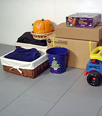 Basement sub flooring installed in Normal, Illinois and Iowa
