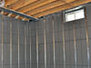 Dubuque installation of basement wall insulation