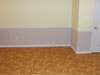 A repair system for drywall and other finished basement walls damaged by moisture and flooding in DeWitt