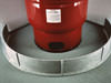 Our water heater flood protection system for basements in DeWitt
