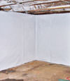basement wall vapor barrier in Princeton