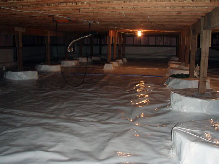 finished crawl space digging very large sealed and waterproofed crawl space in iowa city we clean crawl spaces illinois space cleanup in finished crawl space digging very large sealed and waterproofed crawl space in iowa city we clean crawl spaces illinois space cleanup in