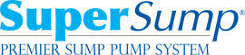 Logo for our SuperSump® Pump System, available in Normal and other parts of Illinois and Iowa
